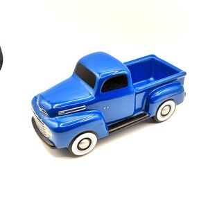 Vintage Ford F-1 Teleflora 1948 Ceramic Pickup Truck Planter/Candy Dish